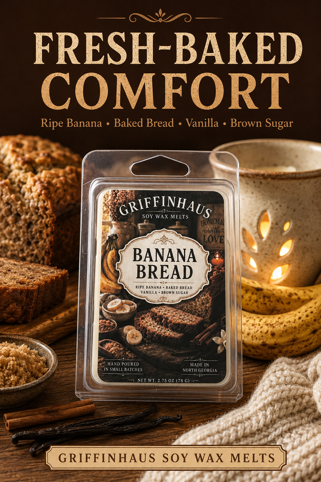 Banana Bread Wax Melt