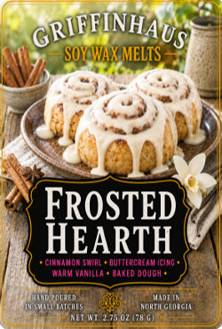Frosted Hearth Wax Melt