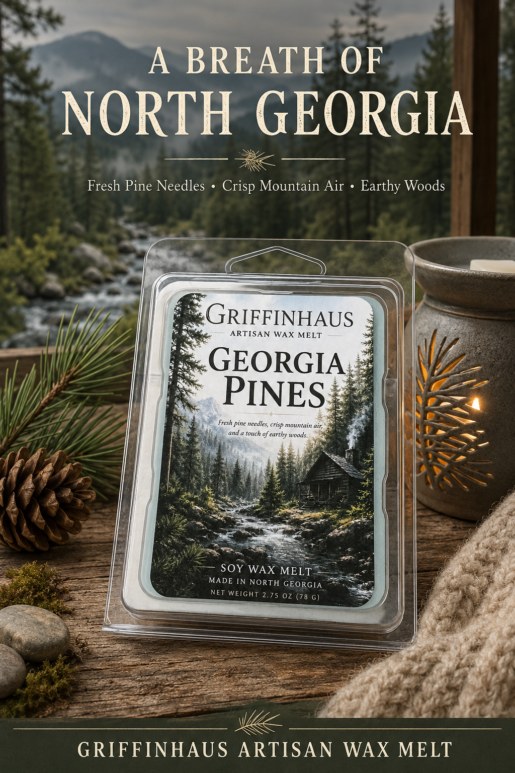 Georgia Pines Wax Melt
