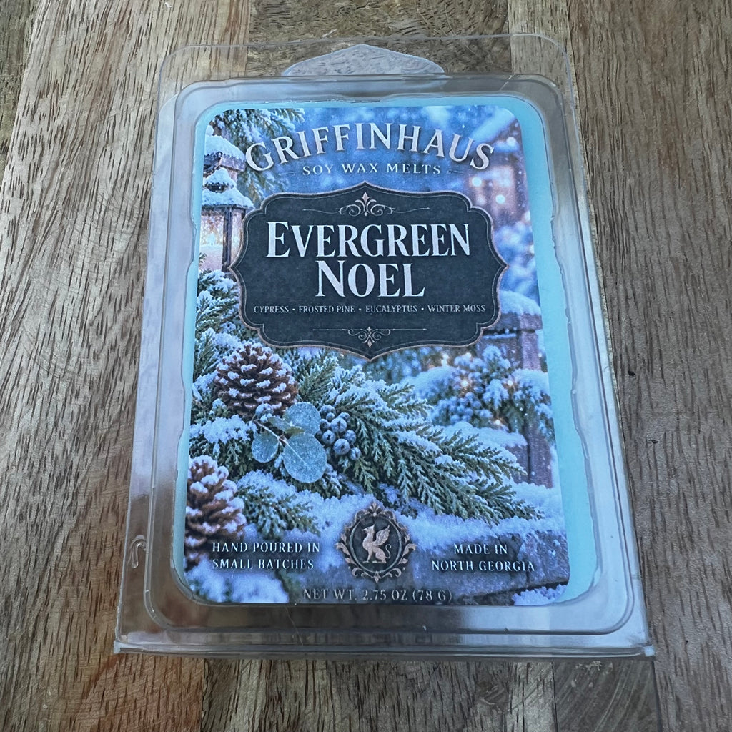 Evergreen Noel Wax Melt | Pine, Cypress & Eucalyptus Scent