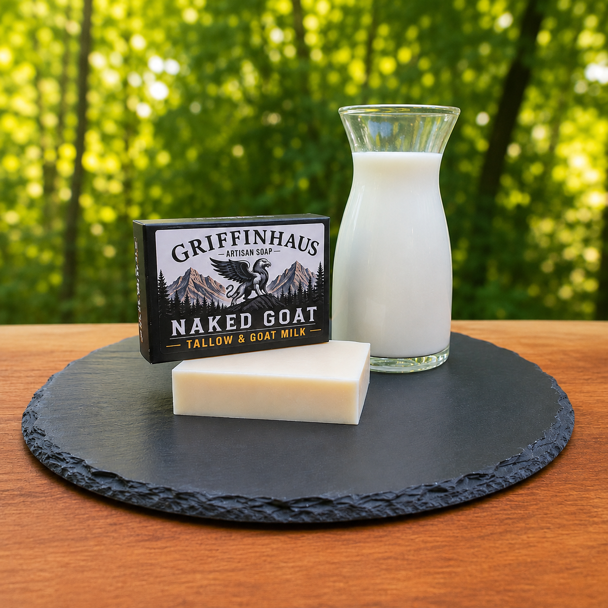 Tallow & Goat Milk Soap Bar — Naked Goat | Unscented, Sensitive Skin
