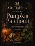 Pumpkin Patchouli Soy Wax Melt – Earthy Fall Home Fragrance